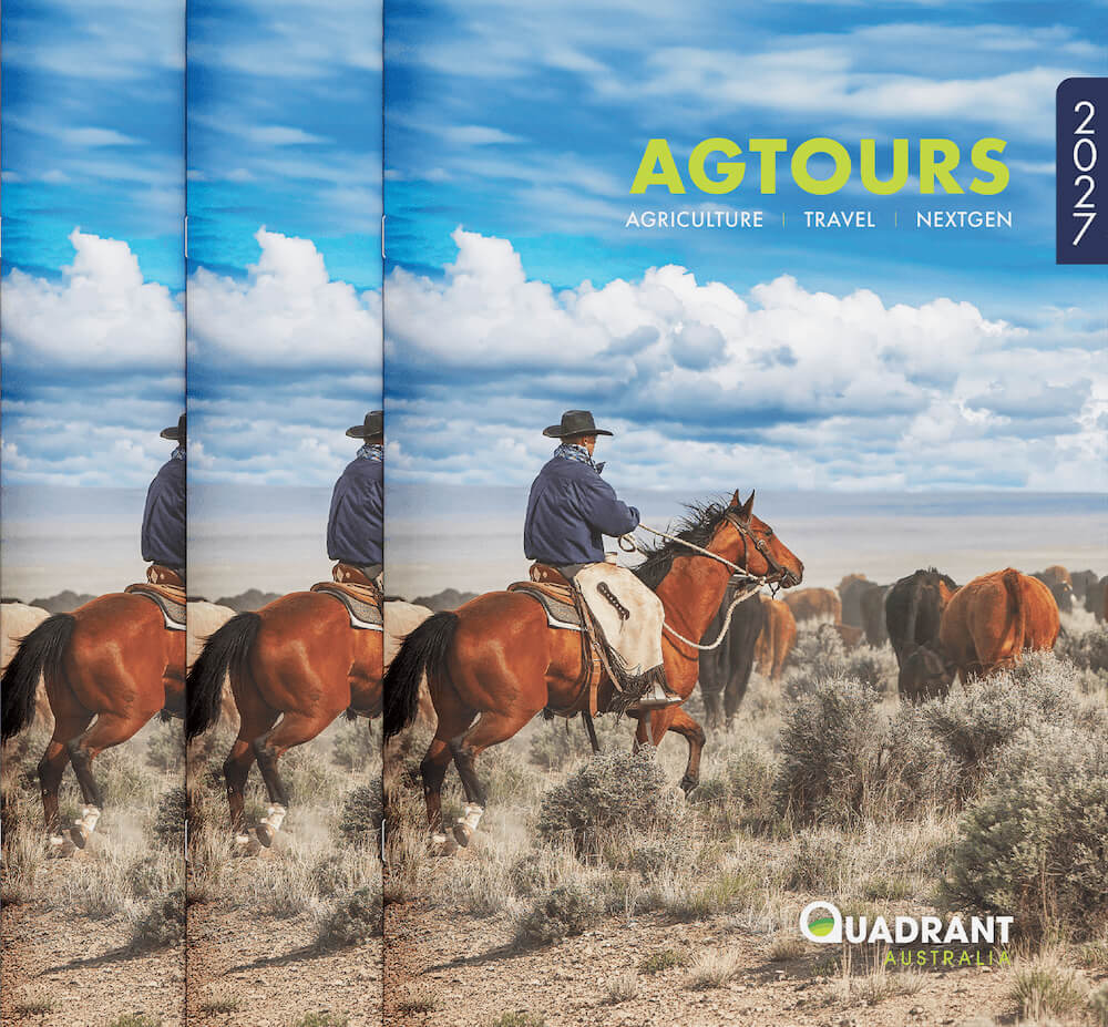 AgTours Quadrant Australia 2027 multiple covers
